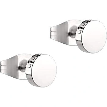 Orecchini Liebeskind Berlino In Acciaio Inox, 5,5 Cm – Ciondolo Variabile, Collezione Bicolore