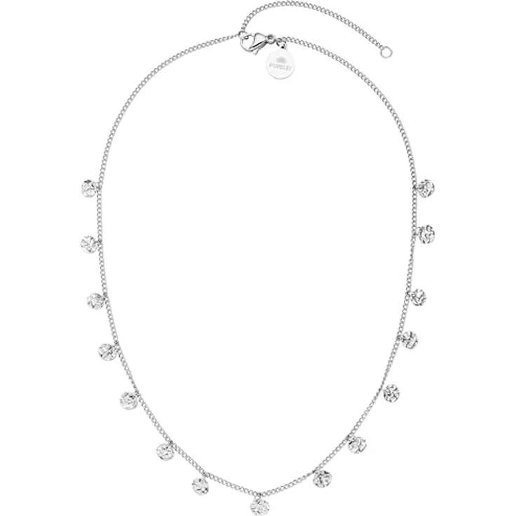 Purelei Malihini Damenkette – Verstellbare Edelstahl Halskette 35-40 cm – Wasserfest und langlebig mit orientalischen Coins, elegant für Frauen – Bild 1