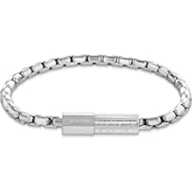 Calvin Klein Fass-Kollektion, Herren-Armband aus Edelstahl mit verstellbarem Magnetverschluss, 185-195 mm – Bild 1