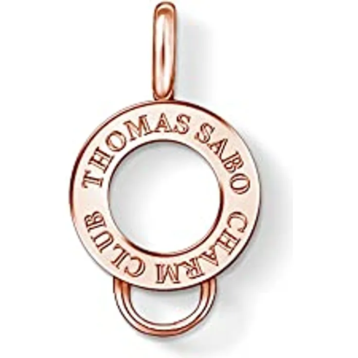 Thomas Sabo Charm-Carrier Charm Club, 925 Sterling Silber für bis zu 3 Charm-Anhänger, vielseitig einsetzbar
