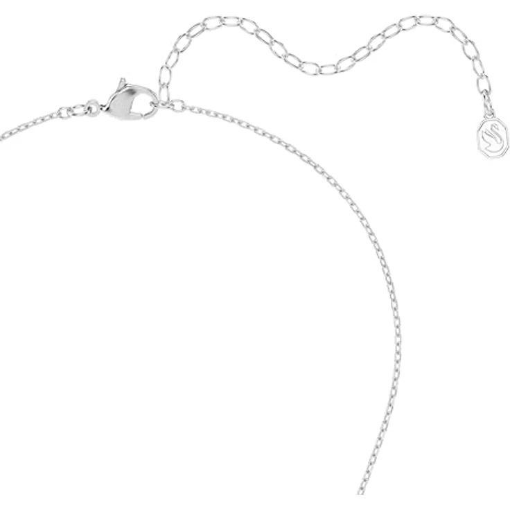 Swarovski Mesmera Anhänger, Marquise-Schliff, Weiß, Rhodiniert, mit Swarovski Zirconia – Bild 4