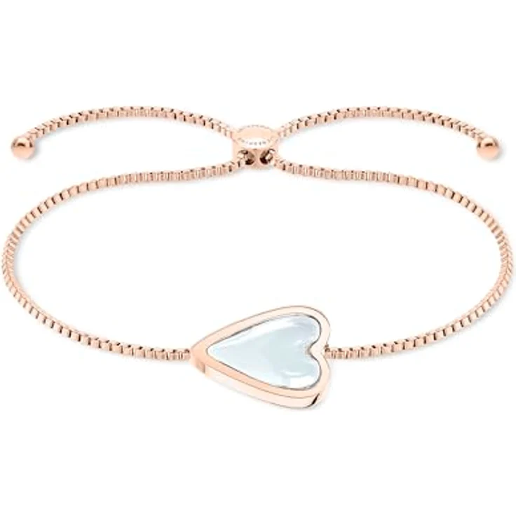 Liebeskind Berlin Damen Armband LJ-1738-B-23, Edelstahl in IP Roségold, 24 cm, Slider-Verschluss – Bild 2