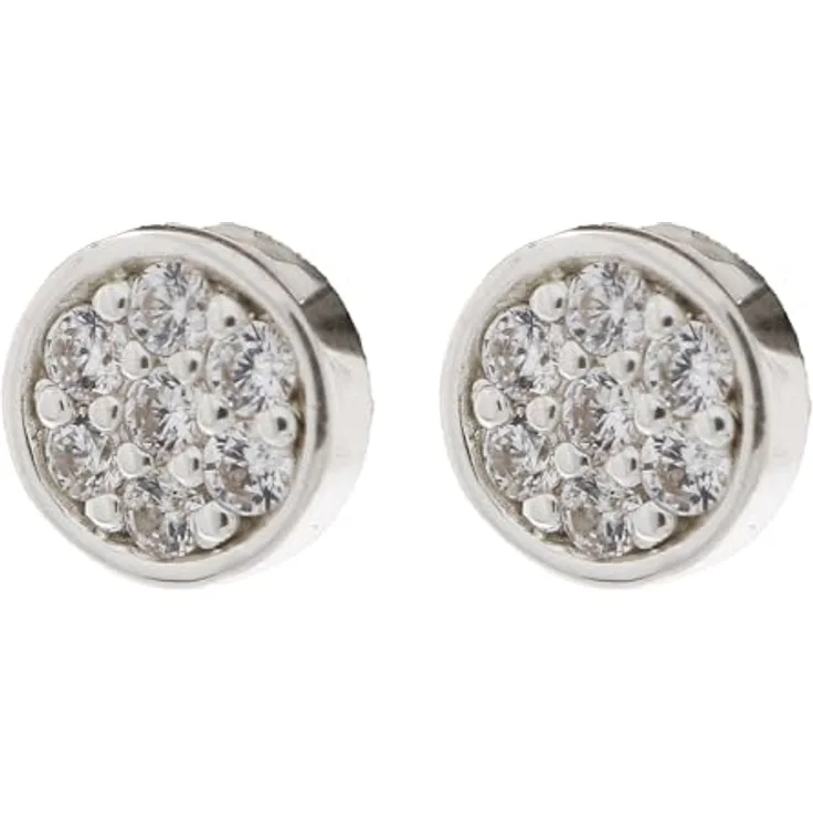 Thomas Sabo Damen-Ohrstecker 925 Silber mit weißen Zirkoniasteinen im Brillantschliff - SCH150018