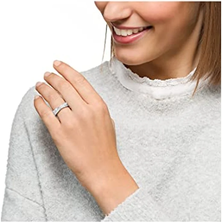 JETTE Damenring 31, 925er Silber mit 51 Zirkonia, elegantes Design von Jette Joop – Bild 4