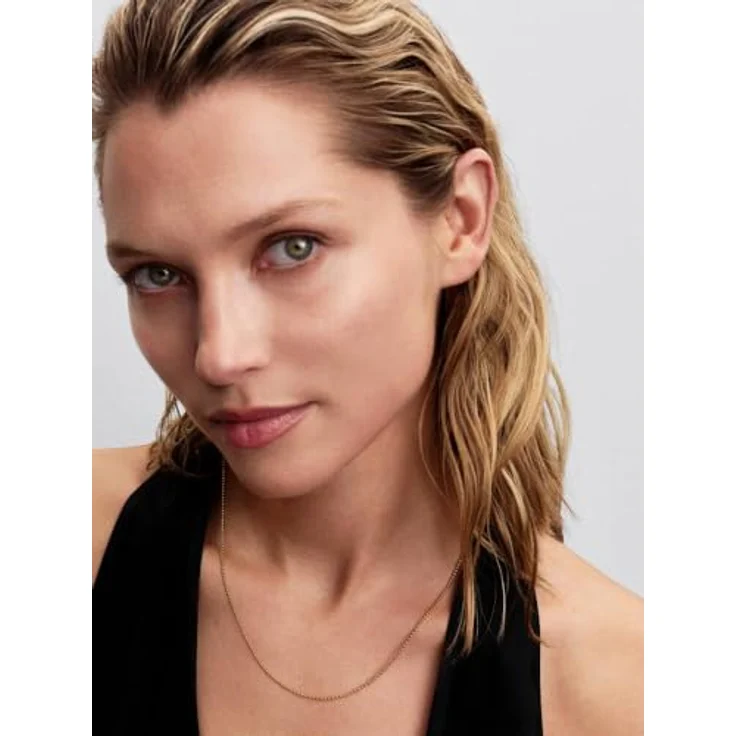 PANDORA Damen-Kette Kugelkette Goldfarben 50 cm mit Karabinerverschluss – Bild 5