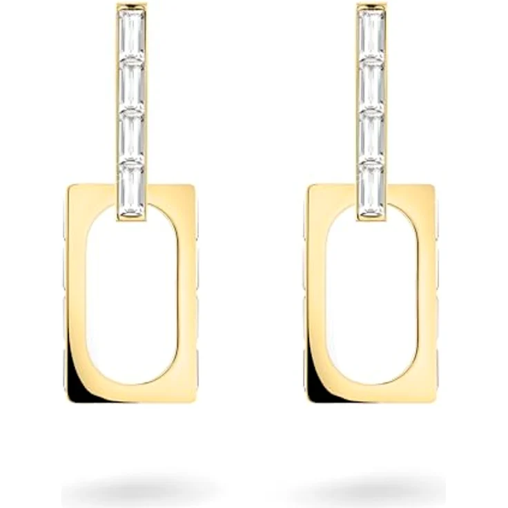 Liebeskind LJ-1373-E-38, Damen-Ohrringe aus goldfarbenem Edelstahl mit Scharnierverschluss, 4 cm – Bild 3