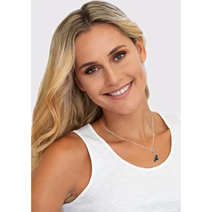 Nenalina Fledermaus Karabiner Charm Anhänger aus 925 Sterling Silber für Bettelarmband, vielseitig kombinierbar – Bild 4