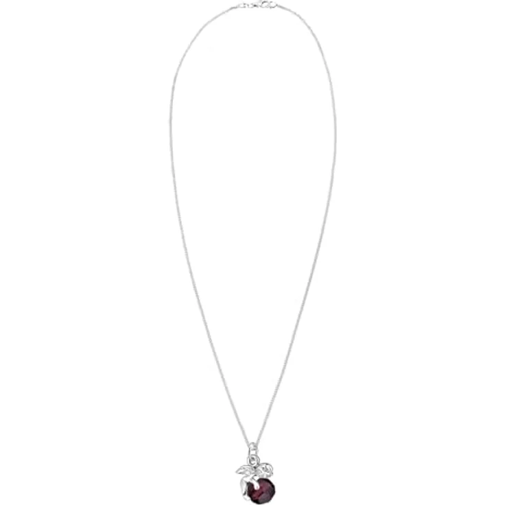 Elli Halskette Damen Engel Anhänger mit Kristallen, 45 cm, 925 Sterling Silber, anlaufgeschützt, hochglanzpoliert – Bild 3