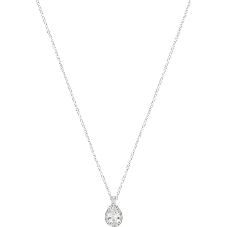 FAVS Damen-Kette 925er Silber mit 1 Zirkonia, zeitloses Schmuckstück, One Size – Bild 1