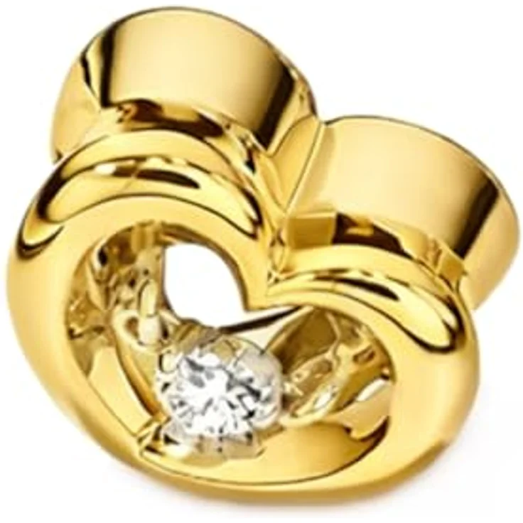 WEIMU Golden Charms 925 Sterling Silber Charm für Armband & Halskette, hypoallergen, geeignet für Pandora & europäische Armbänder – Bild 1