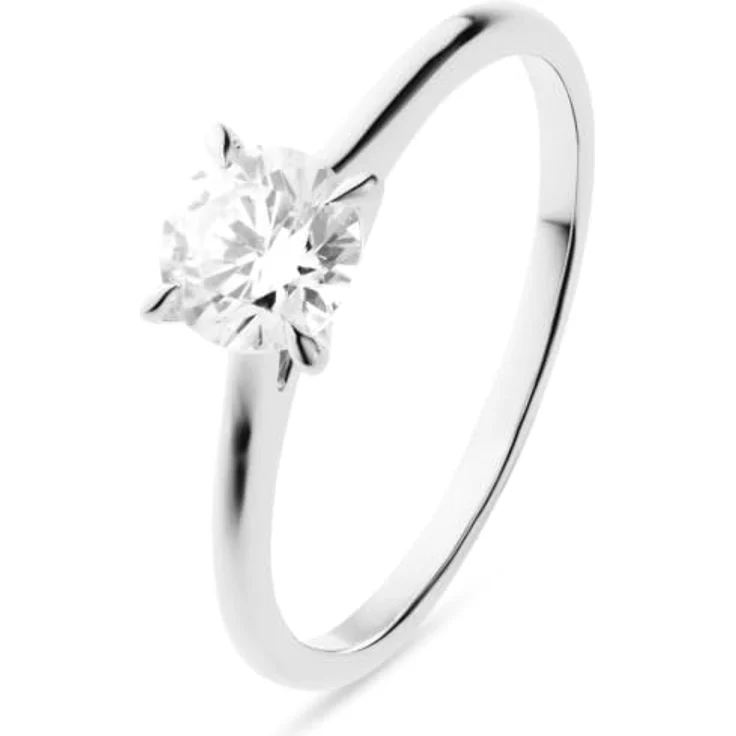 CHRIST Damen-Damenring 1 Lab-Grown Diamant, 585er Gelbgold – Bild 1
