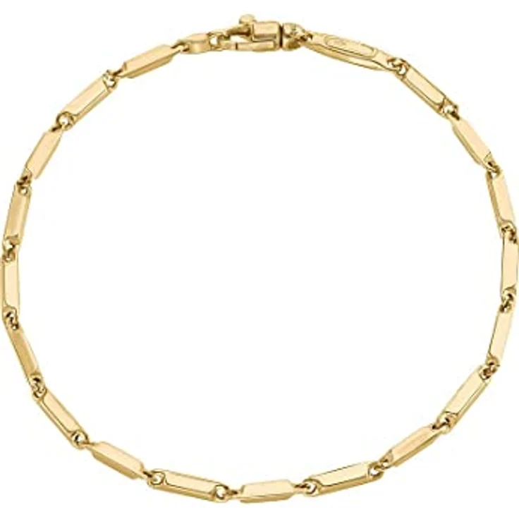 CHRIST Damen-Armband 585er Gelbgold, 20,5 cm, zeitloser Klassiker in Gold – Bild 1