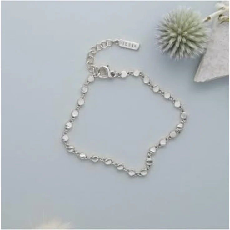 JETTE Damen-Armband 925er Silber, recycelte Zirkonia, One Size, Silber 32028454 – Bild 4