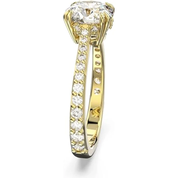 Swarovski Damenring Stilla Round 5642619, eleganter Ring mit funkelndem Schmuckstein – Bild 3