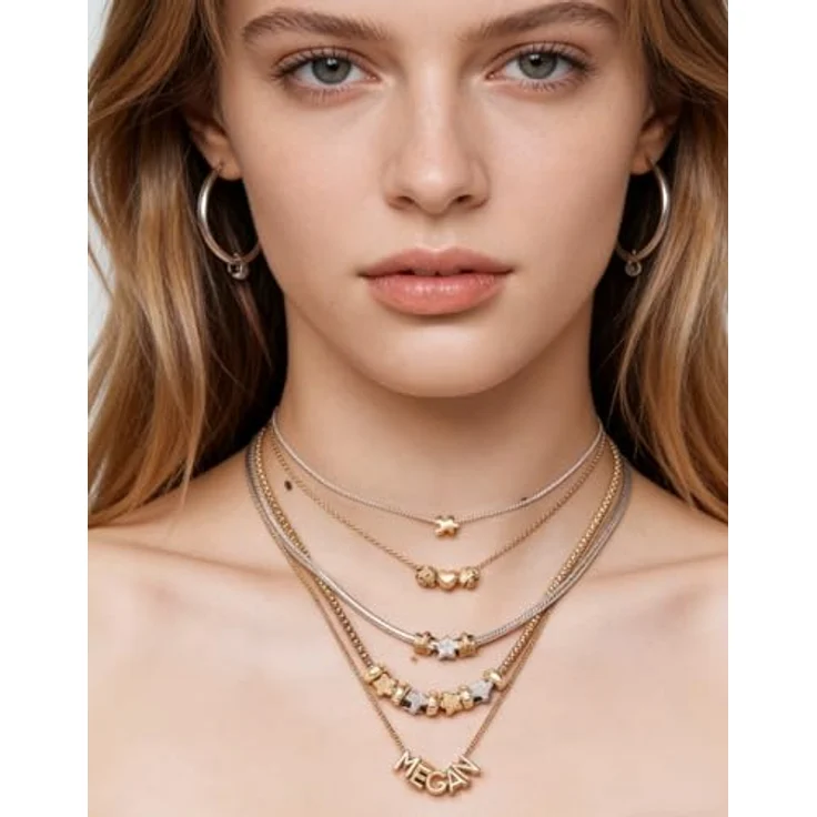Anduonie Charms Silber 925 Charm Gold Stopper Beads, Roter Charm Anhänger, kompatibel mit europäischen Armbändern und Halsketten für Frauen – Bild 4