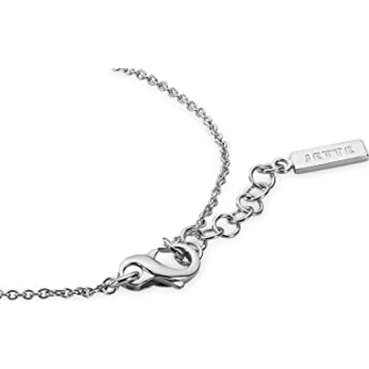 JETTE Damen-Armband 925er Silber mit 15 Zirkonia, Länge 17 cm, One Size, Geschenkbox – Bild 2