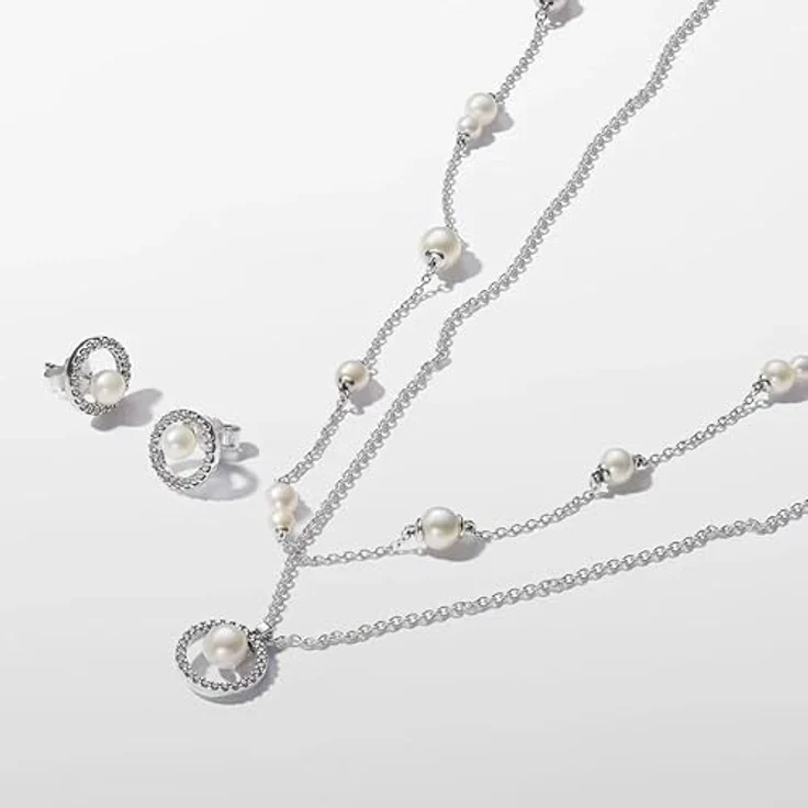 Pandora Timeless 293154C01, Ohrstecker aus Silber 925 mit praktischem Steckverschluss – Bild 4