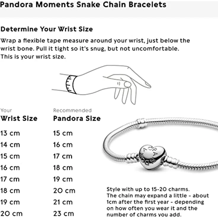 Pandora Armband Moments 590719-18, Armschmuck aus Sterling Silber – Bild 6