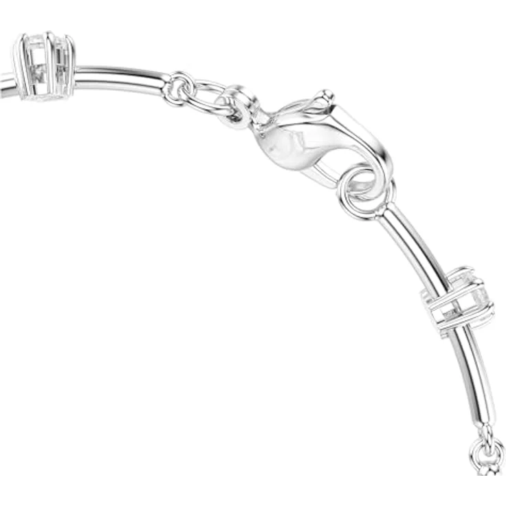 Swarovski Damen-Armband Metall mit Kristall, One Size, Silber 89205810 – Bild 3