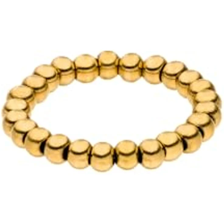 Purelei® Bright Ring, Wasserfester Damenring aus langlebigem Edelstahl, verstellbar von Größe 56-60, in Gold für individuelles Ring-Stacking – Bild 1