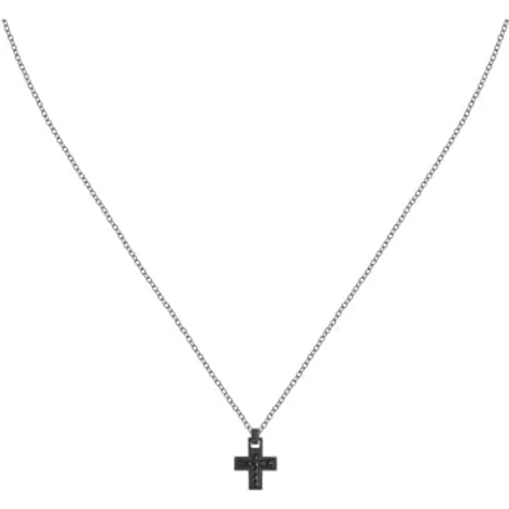 CHRIST Herren-Kette 925er Silber, recycelt mit 9 Spinellen, One Size