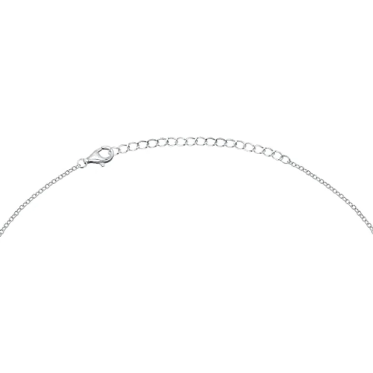 LA PETITE STORY Damenhalskette LPS10AWV16 aus 925% Silber mit Zirkonen, 45 cm, Silver Kollektion – Bild 3