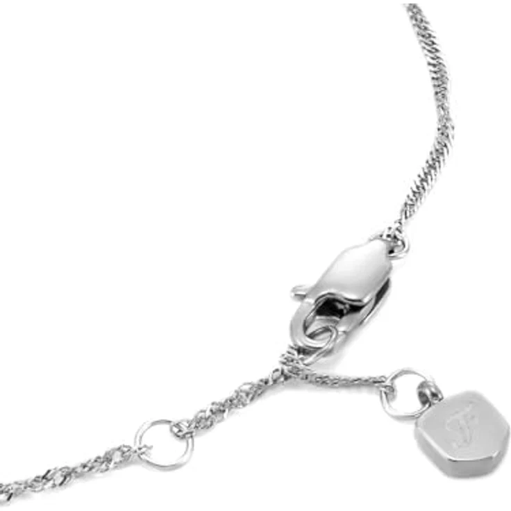 Fossil Damen Edelstahl Armband mit Karabinerverschluss, schmales Kettenarmband, Silber – Bild 4