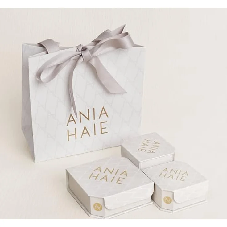 ANIA HAIE Damen Armband MISS DAINTY Gold Shell Pearl Station, 925 Sterling Silber 14k vergoldet, 5 Muschelperlen, 16,5 cm + 2 cm Verlängerung, inkl. Geschenkverpackung – Bild 4