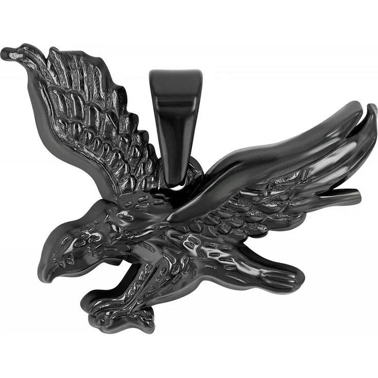 Adelia´s Kettenanhänger 2025, modischer Edelstahl Schmuckanhänger mit einzigartigem Design, 3.4 cm, 7.55 g