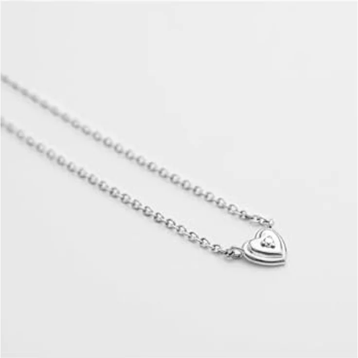 Guido Maria Kretschmer Damen-Halskette 925er Silber mit Zirkonia, One Size, Silber 32030292 – Bild 3