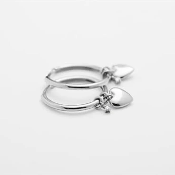 Guido Maria Kretschmer Damen-Ohrhänger 925er Silber mit Zirkonia, One Size, Silber 32030297 – Bild 2
