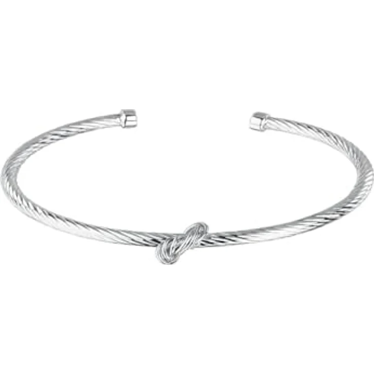 CHRIST Damen-Armreif 925er Silber, recycelt, One Size, zeitloses Design – Bild 1