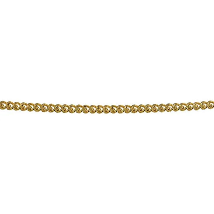 trendor Feine Panzerkette 333 Gold 0,8 mm, elegante Halskette in 36 cm, Geschenkidee aus Echtgold, Längen 38-60 cm – Bild 2