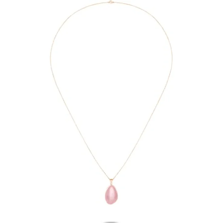 s.Oliver Necklace - Gliederkette aus poliertem Edelstahl in IP Roségold - 80 cm, wasserfest & hautfreundlich – Bild 3