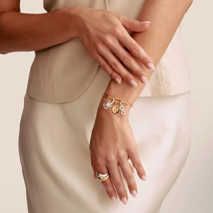 THOMAS SABO Charm-Einhänger Charm Beschützer der Liebe - Connect, mit Zirkonia (synth), aus recyceltem Silber 925, filigranes Design mit Herz – Bild 3