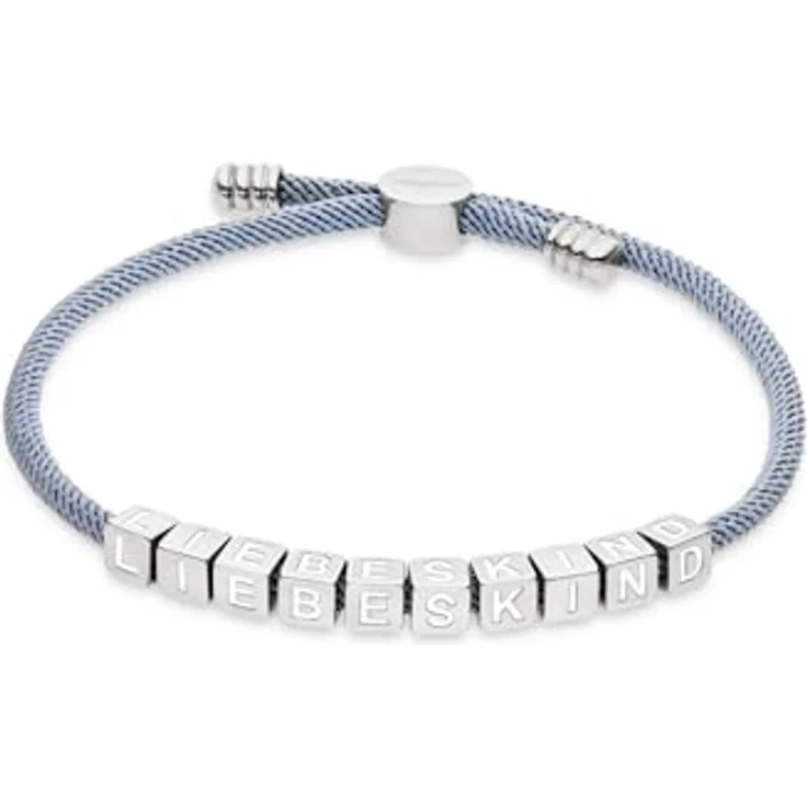 LIEBESKIND BERLIN Bracelet - Poliertes Edelstahl-Armband - Silber - Verstellbar bis 21 cm - Wasserfest & Hautfreundlich – Bild 1