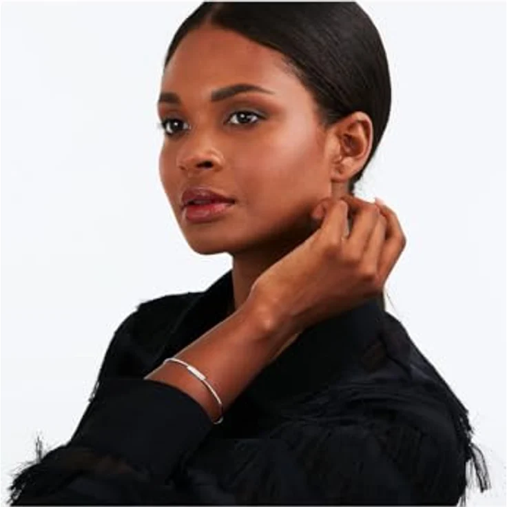 CHRIST Damen-Armreif 750er Weißgold mit 20 Diamanten, One Size – Bild 4