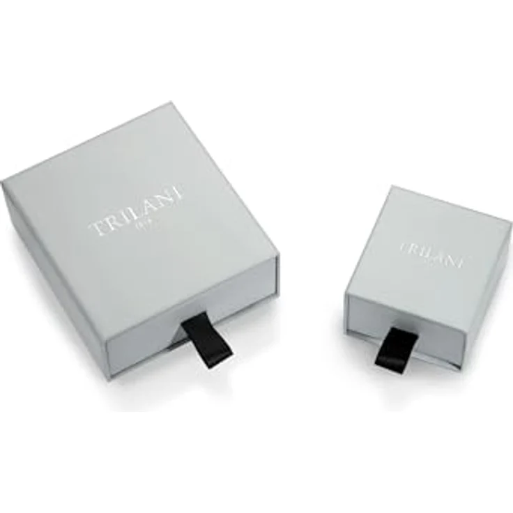 Trilani Damen-Solitärring Sterling Silber, weißer Zirkonia im Brillantschliff, 2 mm Ringschiene, Vorsteckring und Verlobungsring – Bild 5