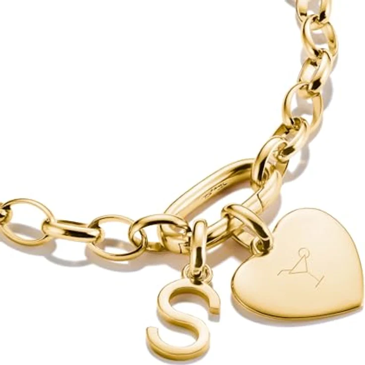 Thomas Sabo Charm Club Connect Charm-Anhänger Herz, 18k Vergoldung, recyceltes 925 Silber, CC1272-413-39 – Bild 2