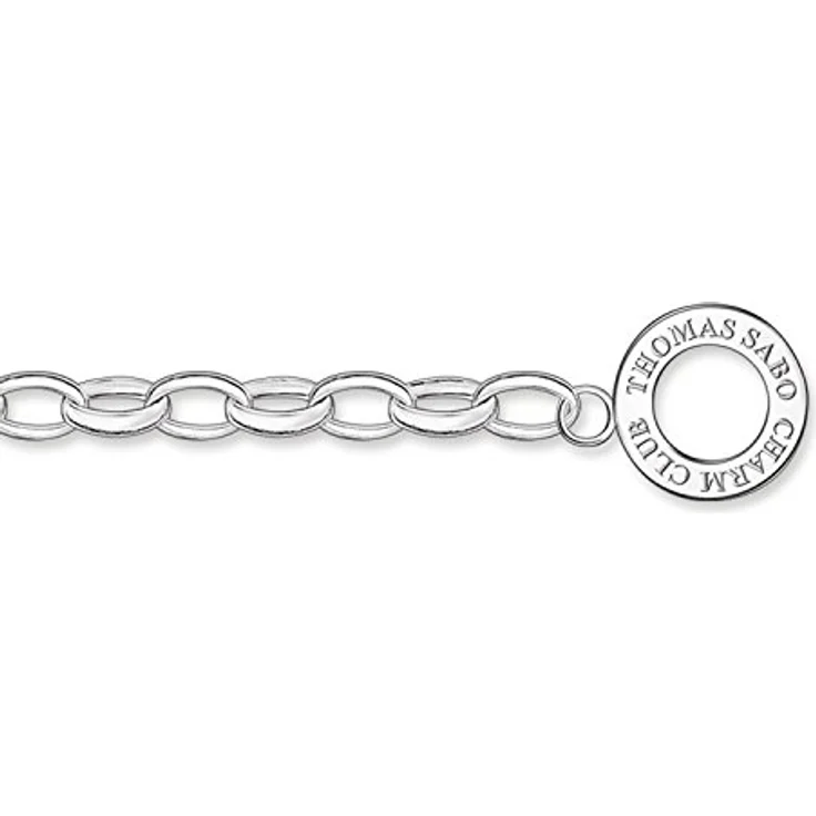 THOMAS SABO Damen Charm-Armband Classic Charm Club, 925 Sterling Silber, individuell kombinierbar – Bild 4