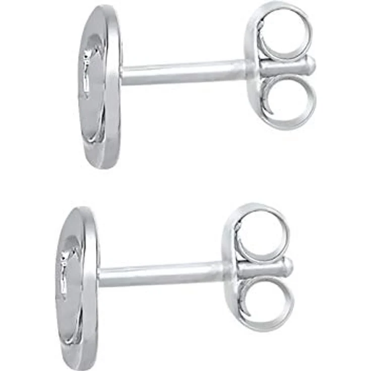 Elli Ohrringe Damen Ohrstecker Spirale aus 925 Sterling Silber, hochglanzpoliert und anlaufgeschützt, in türkiser Samtverpackung – Bild 3