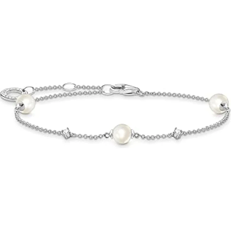 Thomas Sabo Armband Charming A2038-167-14-L19V, elegantes Armschmuck aus hochwertigem Material, silberfarben – Bild 1