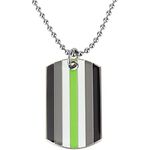 Sinwinkori Agender-Stolz Erkennungsmarke Anhänger Halskette, Modeschmuck 60 cm, Geschenk für Stolz und Liebe, Einzelverpackung