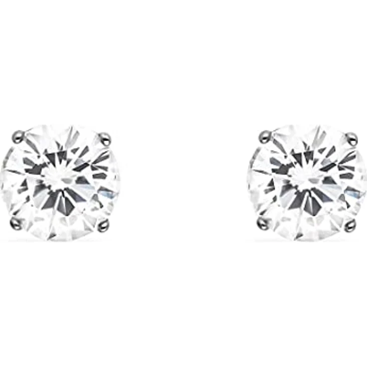 FAVS Damen-Ohrstecker 925er Silber, mit 2 Zirkonia, klassisches Design, 0,8 cm – Bild 3