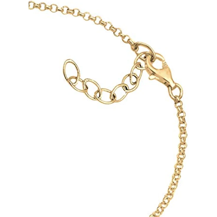 Elli Damen Armband Kleeblatt Glücksbringer, 925 Sterling Silber, handgefertigt, anlaufgeschützt – Bild 3