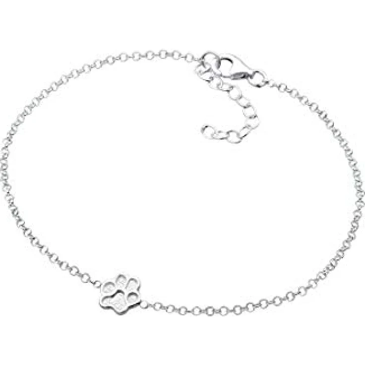 Elli Armband Damen Pfoten Anhänger Basic, 925 Sterling Silber, handgefertigt und anlaufgeschützt – Bild 2