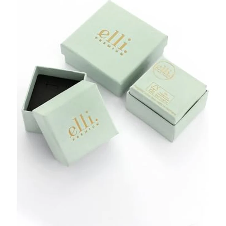 Elli Paar Ohrstecker Frangipani Blüte Filigran 925 Silber, eleganter Blumenschmuck für Damen – Bild 6