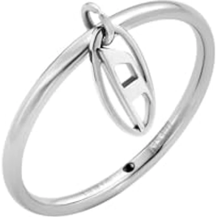 Diesel Fingerring Unisex-Herrenring aus Edelstahl, zeitloses Design – Bild 2