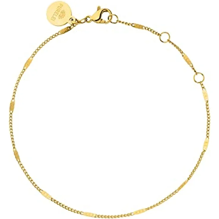 Purelei Surprise Armband Damen – Wasserfest, Edelstahl, Verstellbar 17–20,5 cm, Elegantes Armband in Gold, Silber oder Roségold