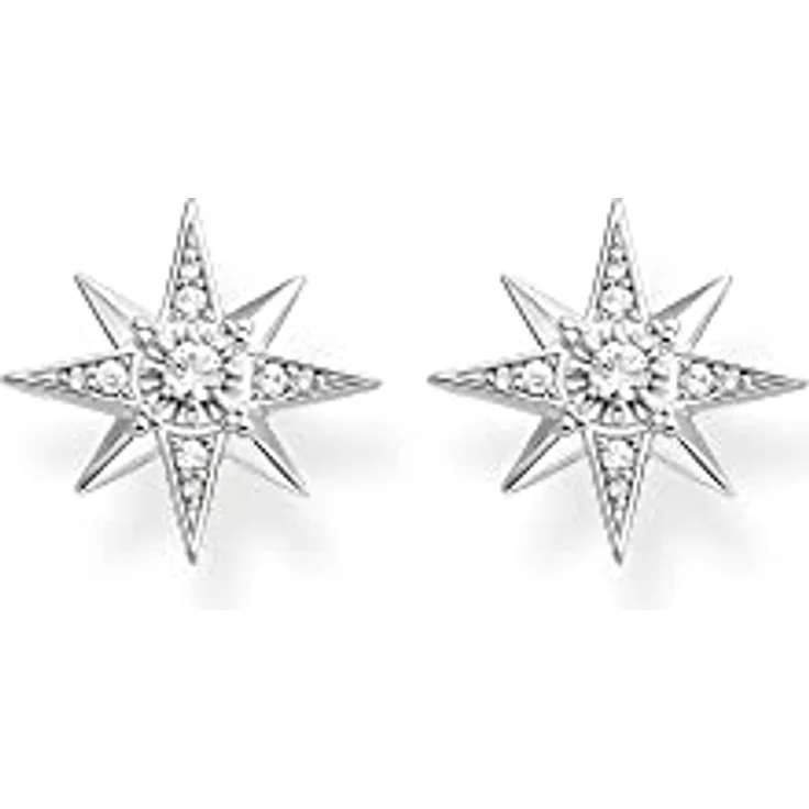 Thomas Sabo Ohrstecker Stern, 925 Sterling Silber, Damen-Ohrringe H2081-051-14 – Bild 2